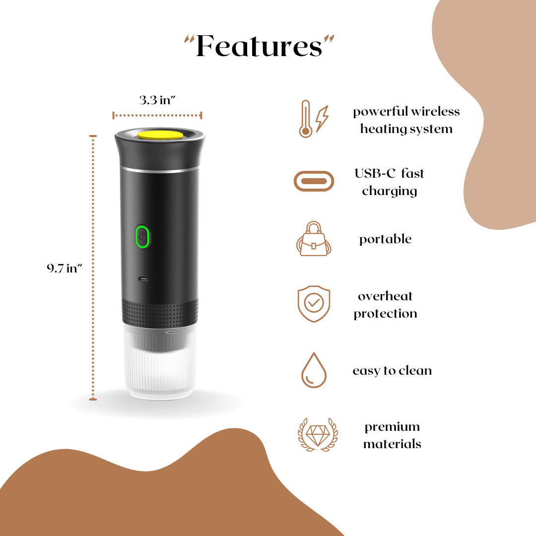 Portable Electric Espresso Maker - Peemfee