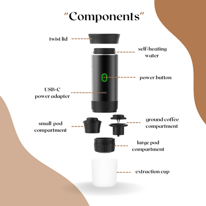 Portable Electric Espresso Maker - Peemfee